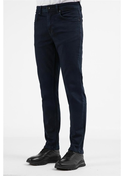 İmza Lacivert Gabardin 5 Cep Düz Paça Casual Slim Fit Pamuklu Denim Pantolon 1023255165 Lacivert İmza Lacivert Gabardin 5 Cep Düz Paça Casual Slim Fit Pamuklu Denim Pantolon 1023255165 Lacivert