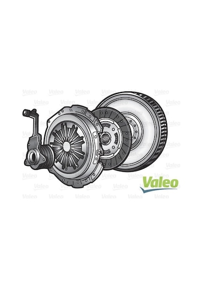 Renault Clio 2005-2014 Arası 1.5 Dci Valeo Marka Volanlı Debriyaj Seti