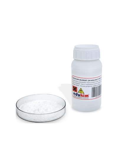 Sodyum Klorat Kristal. Saf 250 Gr Amb.