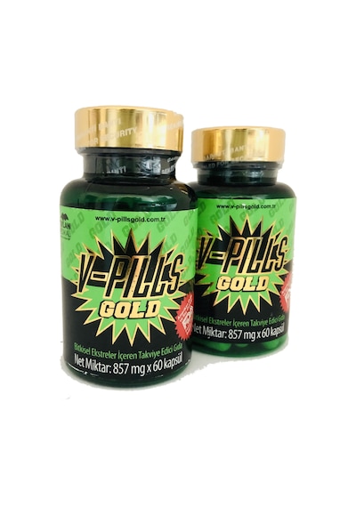 2 Kutu V Pills Gold Kapsül