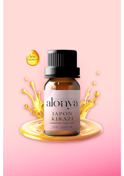 Japon Kirazı Esansiyel Uçucu Koku Yağı Buhurdanlık Esansı Oda Kokusu Aromaterapi Yağı 10 Ml Japon Kirazı
