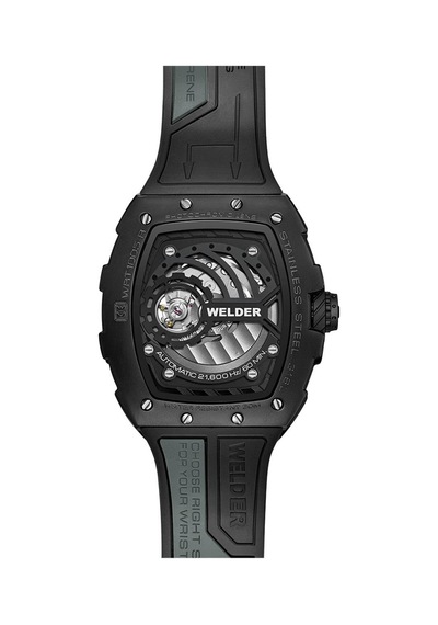 Welder Wrt1005-r Automatic Erkek Kol Saati Siyah