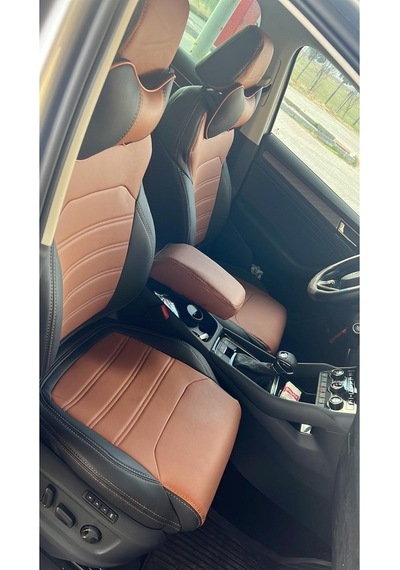 Skoda Kodiaq 2022 Araca Özel Deri Oto Koltuk Kılıfı