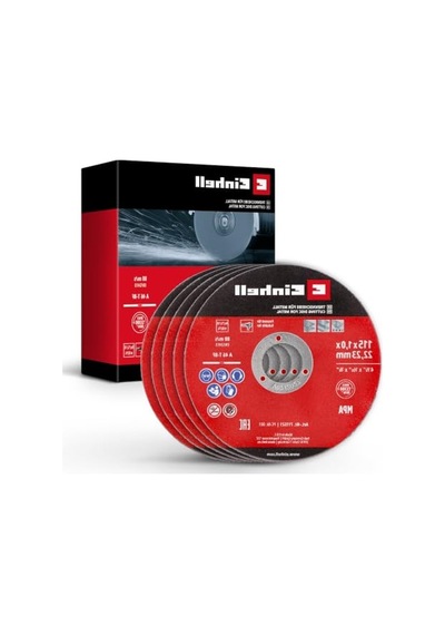 İnox Kesici Disk, 115x1,0 Mm, 5 Adet Paket