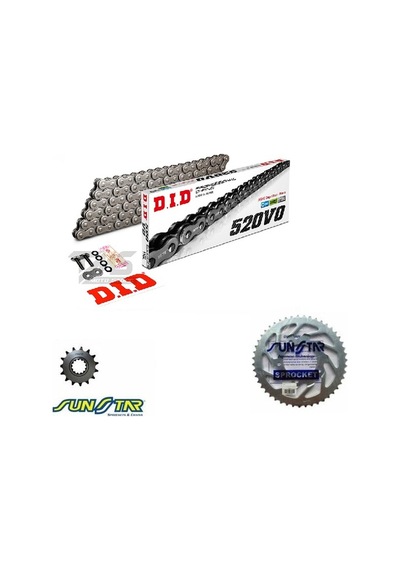 2013-2016 Kawasaki Z 800 E Zincir Dişli Set Dıd Orıng-Sunstar