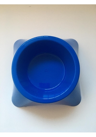 Has 11 x 5 CM Büyük Tekli Kedi Mama Kabı Çok Renkli