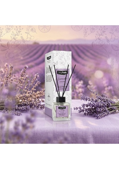 Deep Fresh Çubuklu Oda Kokusu Lavanta 100 Ml X 3 Adet