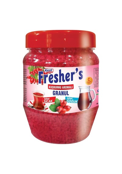 Kent Boringer Fresher's Kuşburnu Aromalı Granül İçecek 300 Gr X 4 Adet 300 G