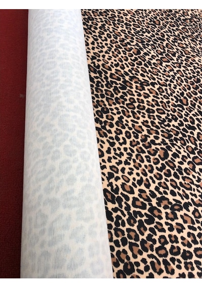 Döşemelik Kumaş Dijital Baskı Leopar Desen
