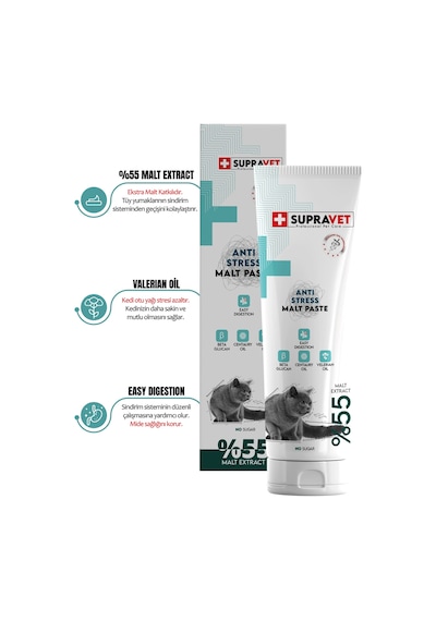 s Relax Paste Sakinleştirici Kedi Macunu 100 gr (Şekersiz ) ( %55 Extra Malt )