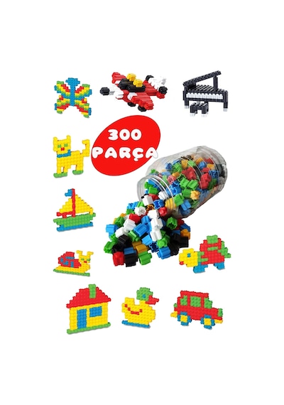 Tiktak Bloklar 300 Parça 6 Renk Eğitici Ve Çıt Çıt Oyuncak Tiktak Bloklar 300 Parça 6 Renk Eğitici Ve Çıt Çıt Oyuncak