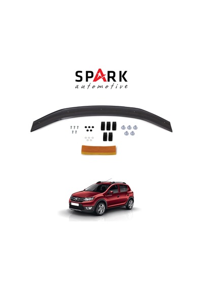 Dacia Sandero 2012-2020 Yıl Aralığı Uyumlu Kaput Rüzgarlığı 3mm