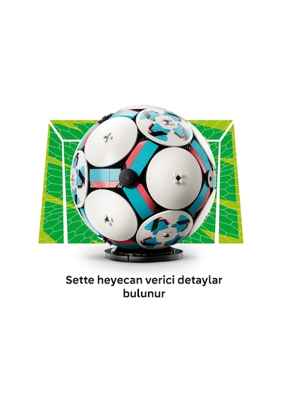 LEGO® Editions Football Futbol Topu 43019 - 10 Yaş ve Üzeri Çocuklar İçin Yaratıcı Oyuncak Yapım Seti (1498 Parça)