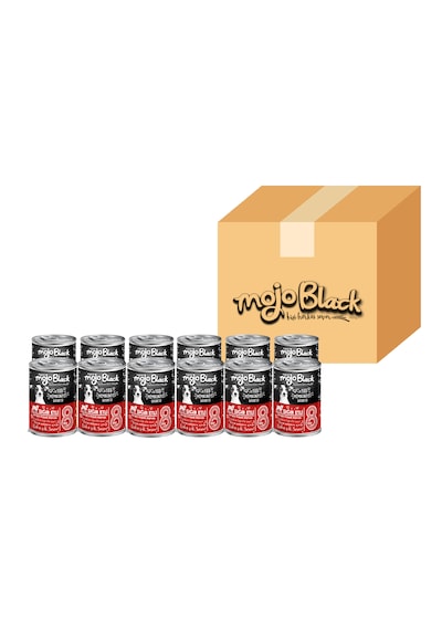 Mycat Mojo Black No:8 Tahılsız Sığır Etli Yetişkin Köpek Konservesi 12 x 400 G