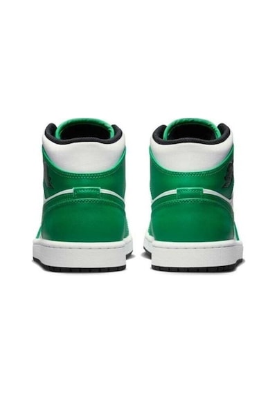Nike Air Jordan 1 Mid Erkek Sneaker Ayakkabı Yeşil Yeşil