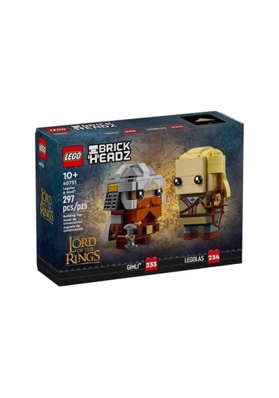 Brickheadzz 40751 Legolas And Gimli