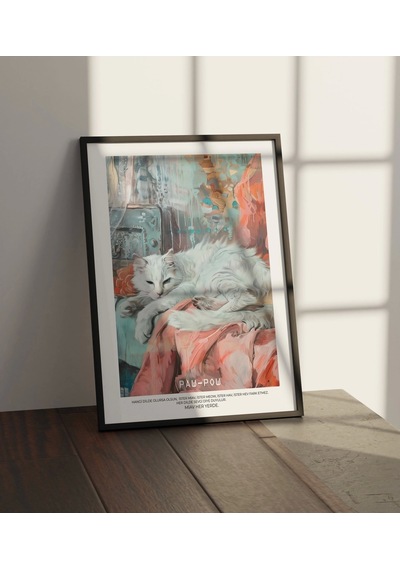 Paw-pow No:17 Art Print