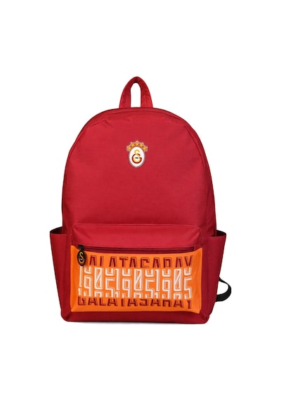 Galatasaray Üç Bölmeli Galatasaray 1905 Baskılı Erkek Çocuk Kırmızı Okul Ve Günlük Sırt Çantası - 26525
