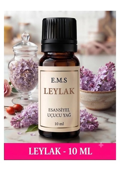 Leylak Esansiyel Uçucu Yağ Buhurdanlık Yağı Difüzör Esansı Oda Kokusu Esansı Mum Esansı 10 Ml.