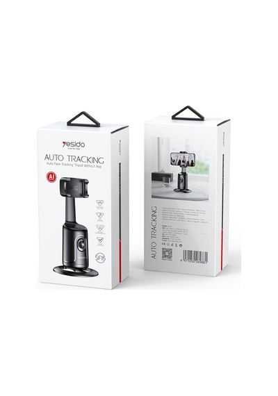 Yesıdo Sf15 Akıllı 360 Derece Gimbal Kamera Telefon Klipsli Yüz Takip Gimbal Sabitleyici