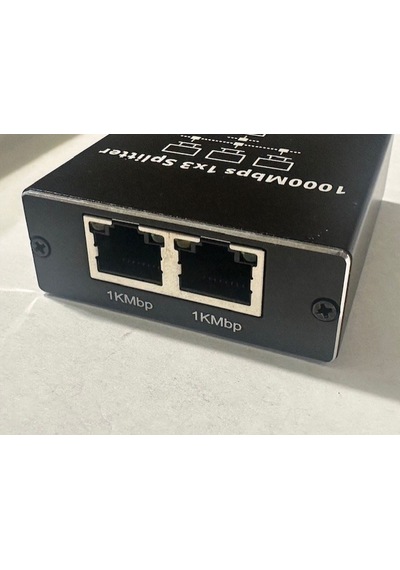 3 Port Ethernet Çoğaltıcı 10 100 1000 Gigabit Ethernet Çoğaltıcı