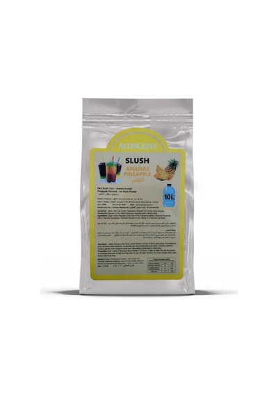 Altıncezve Ice Slush Karlı Buzlu Karlama Tozu Buzlaş Ananas 1.250 Gr - 10 L 1250 G