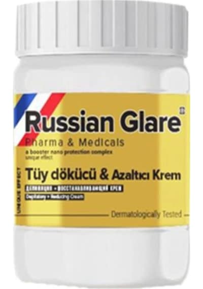 Three Brand 100 Ml Arnavut Aklık Kremi 2 Ad + Russıan Glare Tüy Dökücü Azaltıcı Merhem 50ml 1 Ad