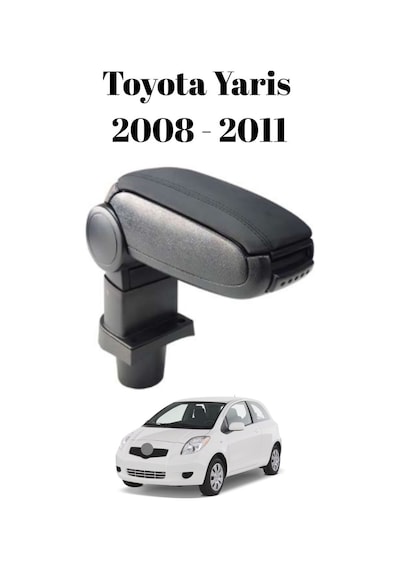 Toyota Yaris 2008 2009 2010 2011 Uyumlu Araca Özel Kolçak Kol Dayama Orta Konsol