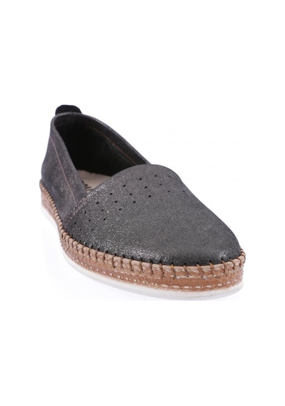 Dgn P25-22y P25-1512-R1385 Soft Anatomic Footwear Deri Kadın Ayakkabı Platin