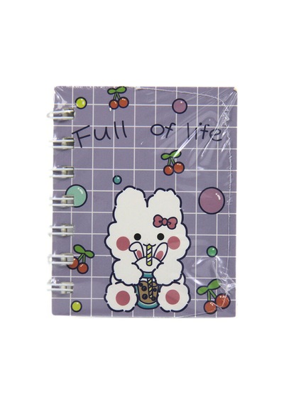 2 Adet Lilamor Cute Colorful Spiralli Not Defteri 8,5x10,5 Cm