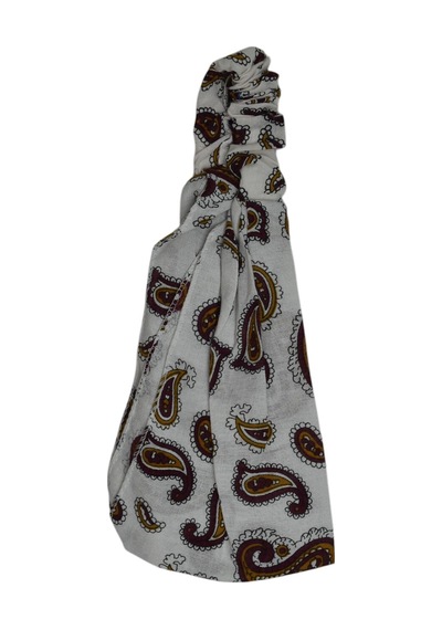Lastikli Paraşüt Bandana Beyaz