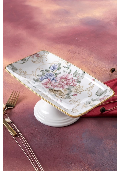 Acar Rosa Ayaklı Çikolata Tabağı Hca-06415