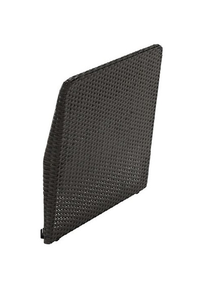Ikea Vıttskär Bahçe Koltuğu Sırtlığı, Koyu Gri, 80x62 Cm
