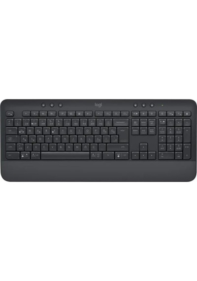Logıtech Sıgnature K650, 920-010919, Siyah, Bluetooth, Türkçe Q, Multimedya, Sıvı Temasına Dayanıklı, Klavye