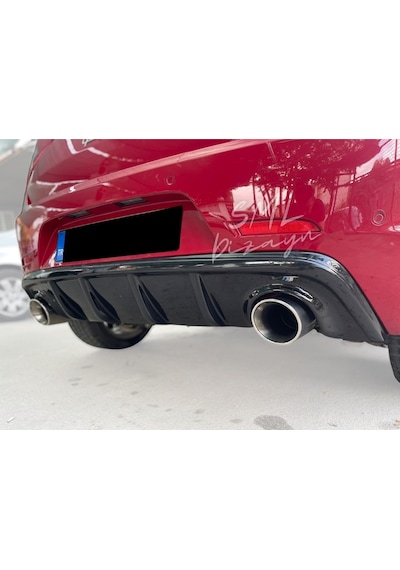 Alfa Romeo Giulietta Çift Çıkış Difüzör Gulietta Arka-Difizör-Ek