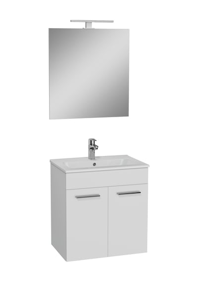 VitrA Ardea Banyo Dolap Seti 60 Cm Parlak Beyaz 75023 Parlak Beyaz