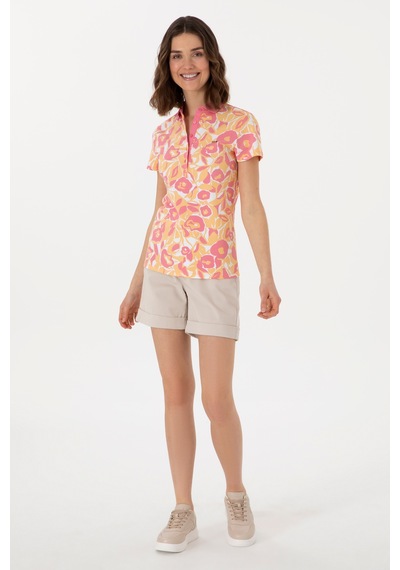 U.s. Polo Assn. Kadın Bej Şort / Bermuda 50309125-vr011 Bej