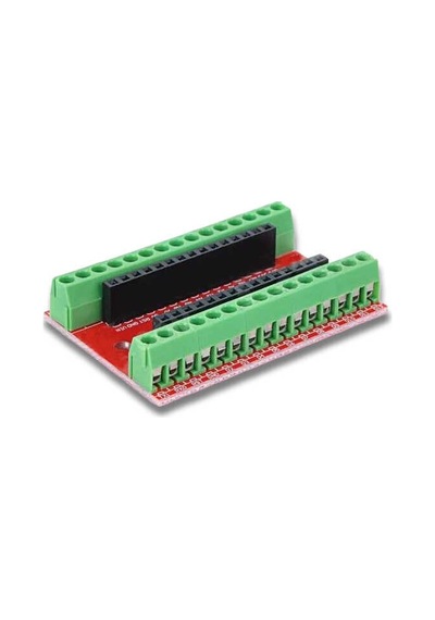 Arduino Nano Klemens - Pin Header Çeviriciçoklayıcı Shield