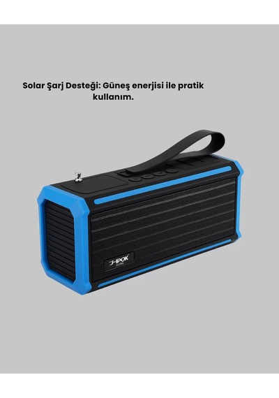 Hepsi Taşınabilir J-ıpox P520 1200 Mah Bluetooth Hoparlör Mikrofonlu Yeni Nesil Najmaddin