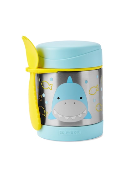 Skip Hop Zoo Köpekbalığı Paslanmaz Çelik Termos 325 ML
