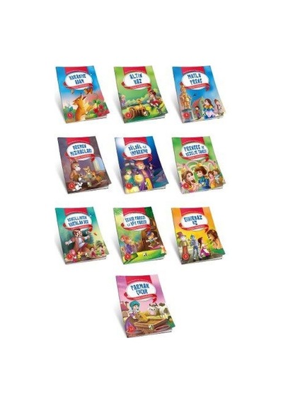 Canım Masallarım Seti-10 Kitap Katım- Damla Yayınevi