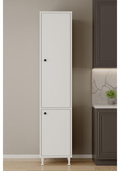 Aeka Ae-2028 Soft 2 Kapaklı Raflı Dar Yüksek Boy Banyo Çok Bölmeli Depolama Dolabı 40x180 Cm Çok Amaçlı Dolap Beyaz Aeka Ae-2028 Soft 2 Kapaklı Raflı Dar Yüksek Boy Banyo Çok Bölmeli Depolama Dolabı 40x180 Cm Çok Amaçlı Dolap Beyaz