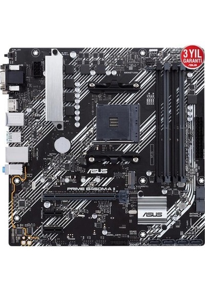 Asus Prıme B450m-a Iı 4400 Ddr4 Dvı Vga M2 Am4
