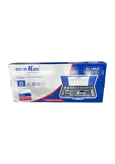 Goodkıng 24 Parça 1/2" Lokma Anahtar Ve El Aletleri Seti Cr-v Çelik