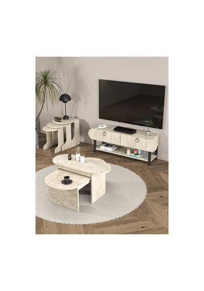 Setro Tv Ünitesi Ekru 110 Cm