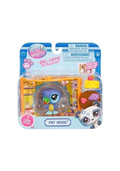 00592 - Littlest Pet Shop Pet Nook Aksesuarlı Figür Lisinya