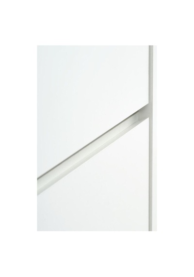 Ayakkabı Dolabı 3 Bölme Beyaz 72 Cm X 128 Cm X 27 Cm Beyaz