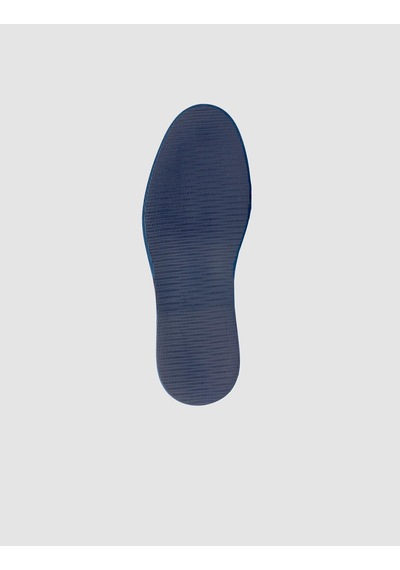 Cabani Virala %100 Hakiki Deri Lacivert Erkek Loafer