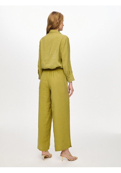 Faik Sönmez Arka Beli Lastikli Yanı Yırtmaçlı Modallı Wıdeleg Fit Pantolon W27pnt005 Uw27pnt005196 Matcha Faik Sönmez Arka Beli Lastikli Yanı Yırtmaçlı Modallı Wıdeleg Fit Pantolon W27pnt005 Uw27pnt005196 Matcha