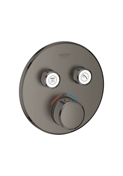 Grohtherm Smartcontrol Çift Valfli Akış Kontrollü Ankastre Termostatik Duş Bataryası 29119Al0